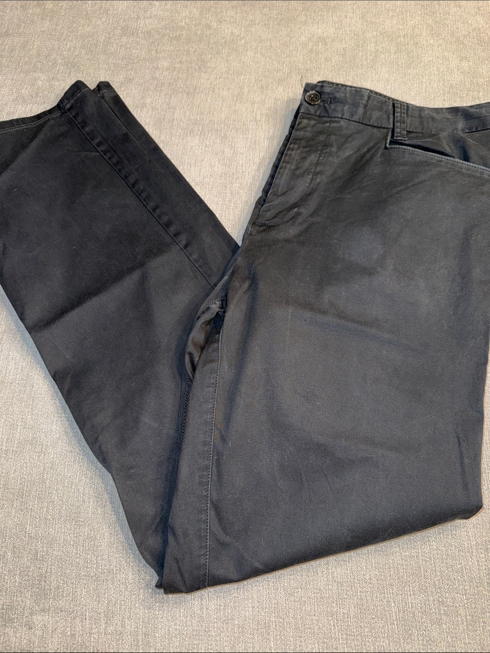 Calvin Klein Black Men's Straight Chino Pants
